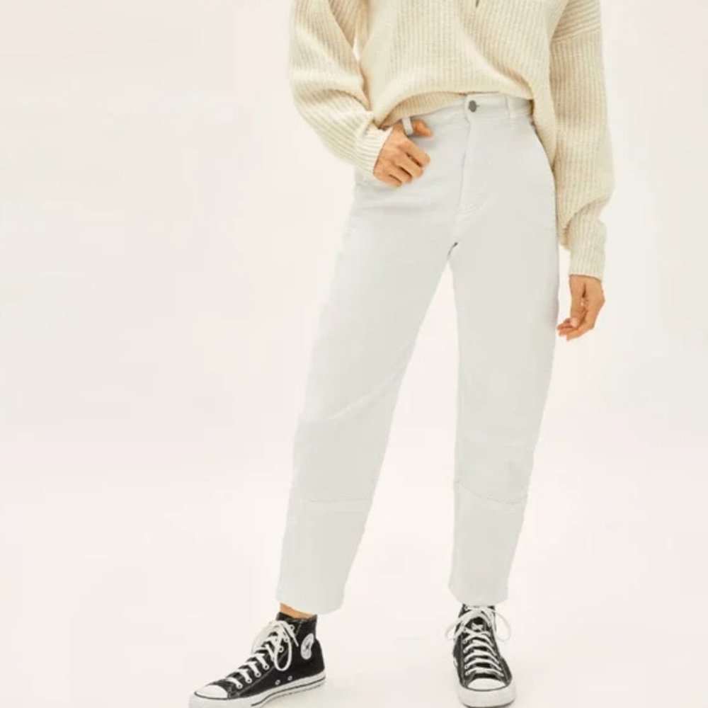 EVERLANE Women's Size 0 The Utility Barrel Pants New with Tag